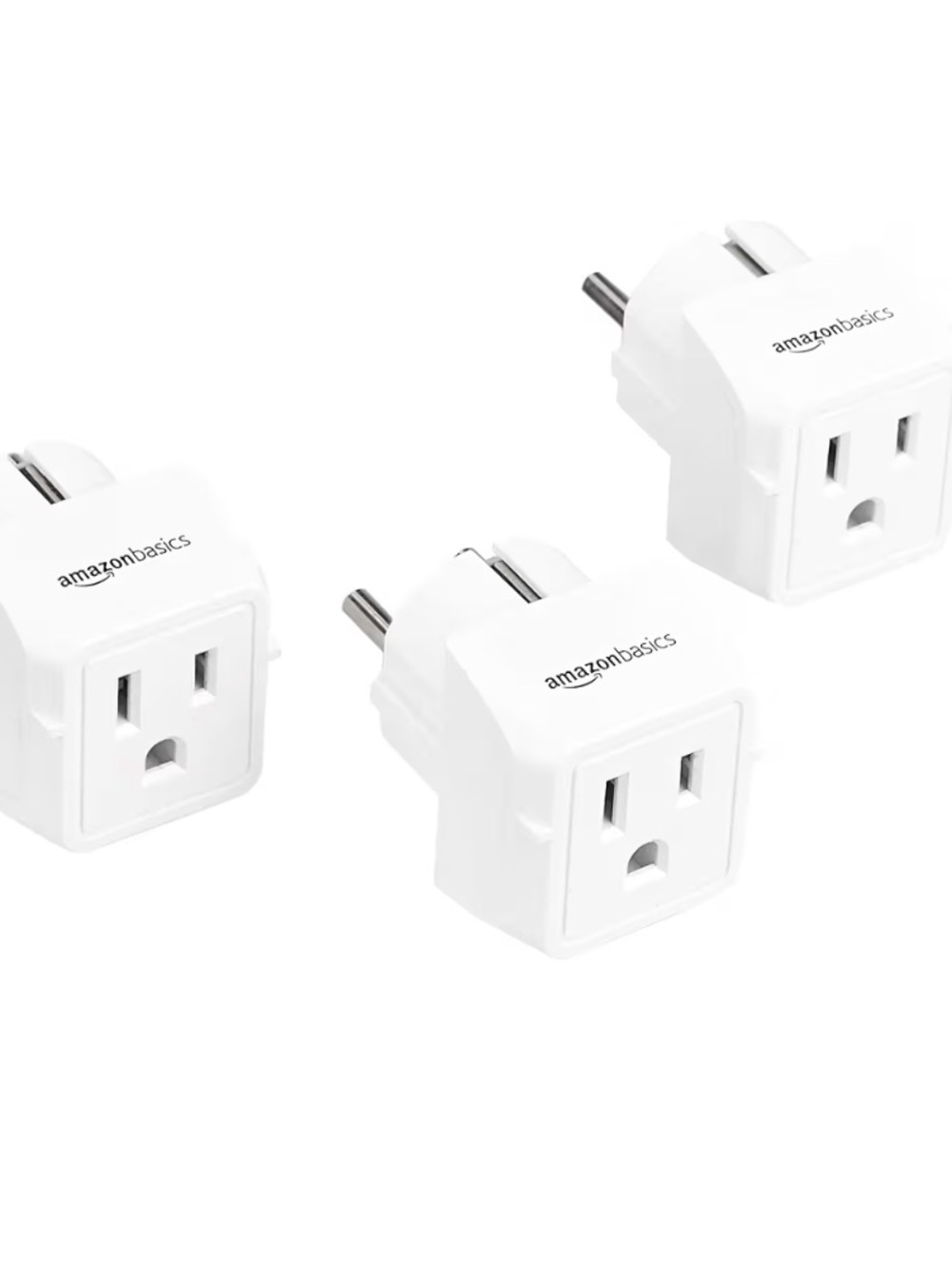 Amazon Basics Travel Plug Adapters (Type E/F) New